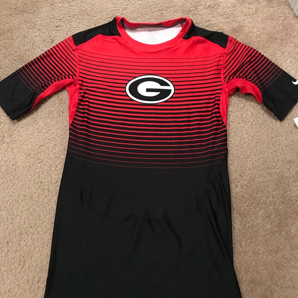 Men’s Large Georgia Bulldogs Nike Compression